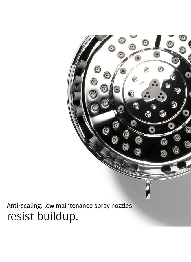 T3 Source Showerhead | Adjustable Chrome Shower Head with Chlorine Filter | Copper, Zinc, and Calcium Water Mineral Filter Reduces Free Chlorine and Hydrogen Sulfide