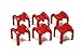 Maxim Enterprise, Multi Level Support Risers 6Pack Red Risers for Wooden Toy Train Set Creates 3 Levels of Tracks Durable Hard Plastic Replacement Compatible with Major Brands - Image 3