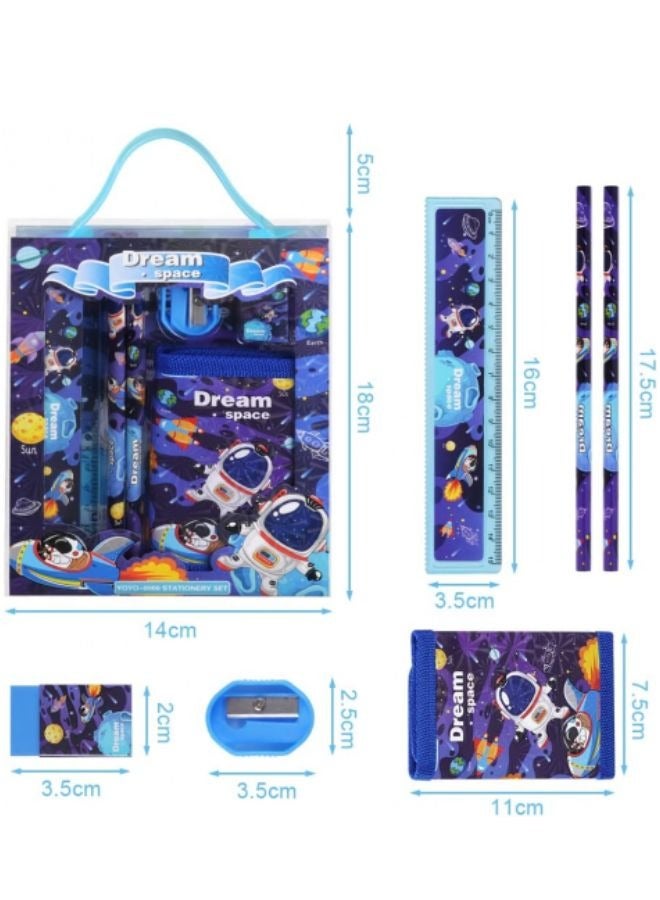 DecoLoral DECOR ME Astronaut Theme Stationary set with wallet. - Image 2