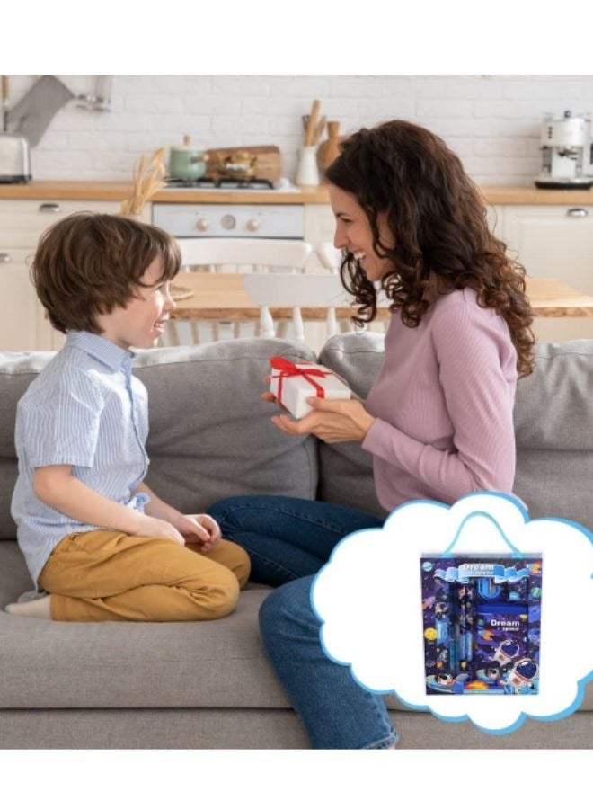 DecoLoral DECOR ME Astronaut Theme Stationary set with wallet. - Image 5