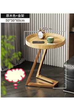 Generic Nordic Home Furniture Creative Tea and Coffee Table Family Living Room Small Balcony Sofa Corner Roundtable 