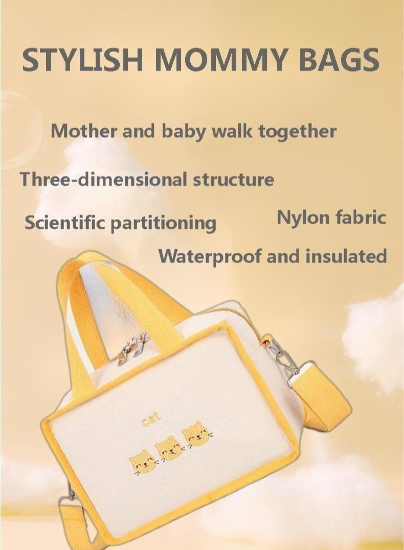 Portable fashionable design travel outdoor waterproof baby nappy storage bag  - Image 1