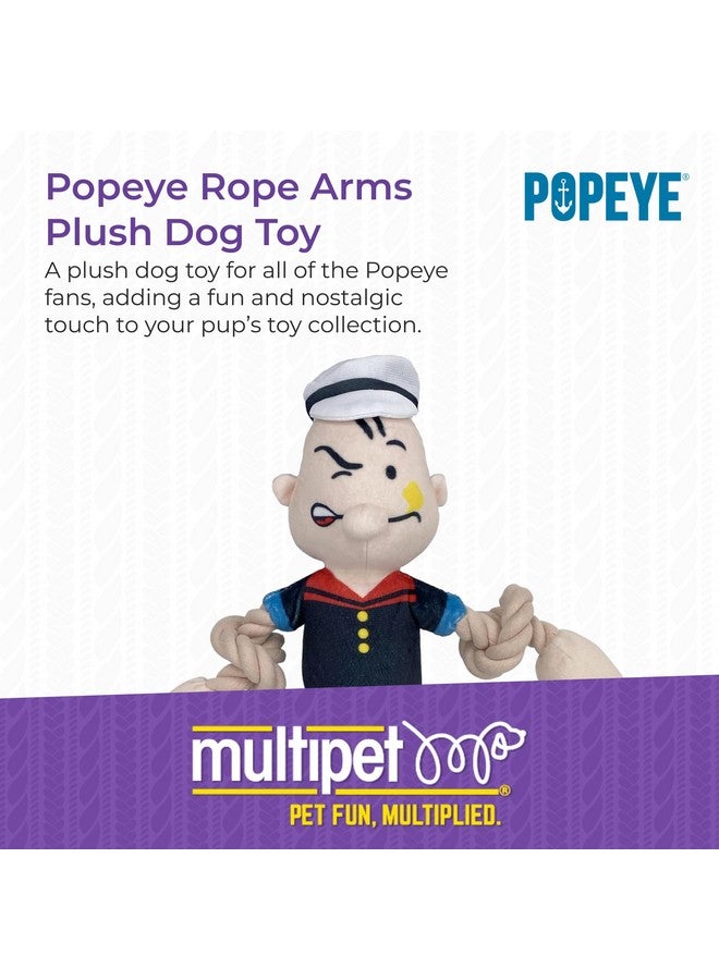 مالتي بيت لعبة كلب باباي المحشوة مع أذرع حبل من مالتي بيت - ألعاب للكلاب من جميع الأعمار - لعبة كلب محشوّة فائقة النعومة - لعبة محشوة للعناق واللعب - لعبة حيوان أليف لطيفة ومتينة (11 بوصة) - Image 2