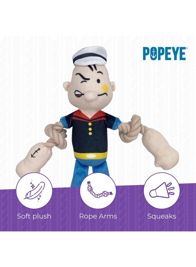 مالتي بيت لعبة كلب باباي المحشوة مع أذرع حبل من مالتي بيت - ألعاب للكلاب من جميع الأعمار - لعبة كلب محشوّة فائقة النعومة - لعبة محشوة للعناق واللعب - لعبة حيوان أليف لطيفة ومتينة (11 بوصة) - Image 3