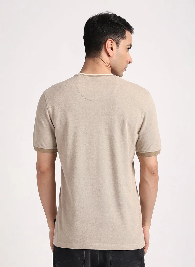 BEVERLY HILLS POLO CLUB  Logo Crew Neck T-Shirt for Men | Best Price UAE