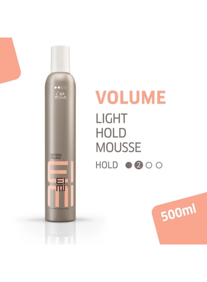 ويلّا بروفيشنالز Eimi Natural Volume Hair Mousse 500Ml