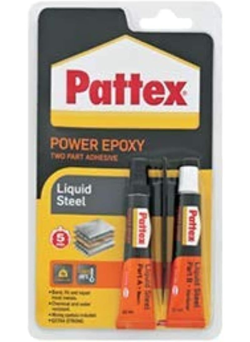باتكس هنكل إيبوكسي ستيل 2 × 11 مل - لاصق معدني قوي للإصلاحات السريعة، قوة عالية ومقاوم للحرارة