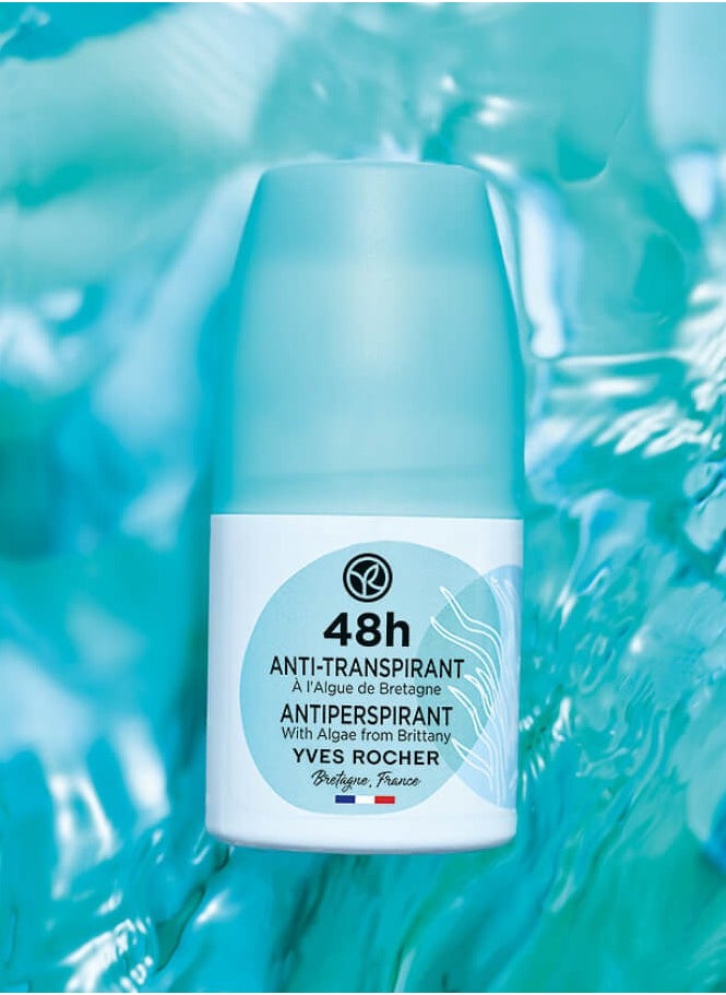 Yves Rocher - Deodorant 48H Antiperspirant with Algae from Brittany - Image 1