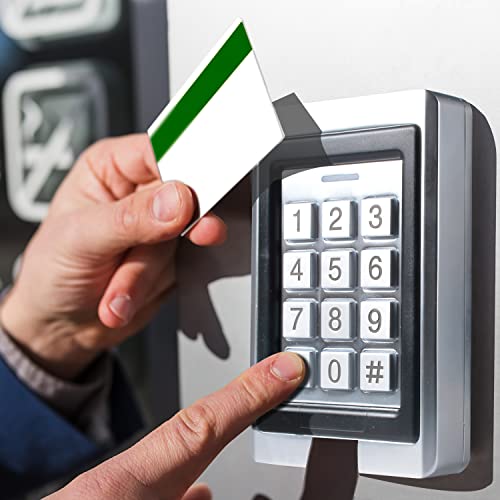 Toncont Door Access Control System, Stand Alone Password Door Keypad + 5PCS ID Keyfobs, Support 2000 Users, Wiegand 26, Garage Door/Gate Opener, Weatherproof, Backlight, Zinc Alloy Metal Case - Image 2