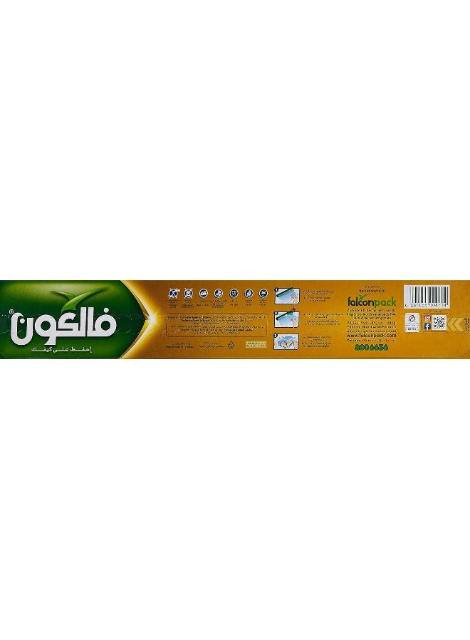 Falcon Plastic Wrap - 61.63 M X 30 Cm Clear 200 sqfeet Clear 200 sqfeet - Image 3