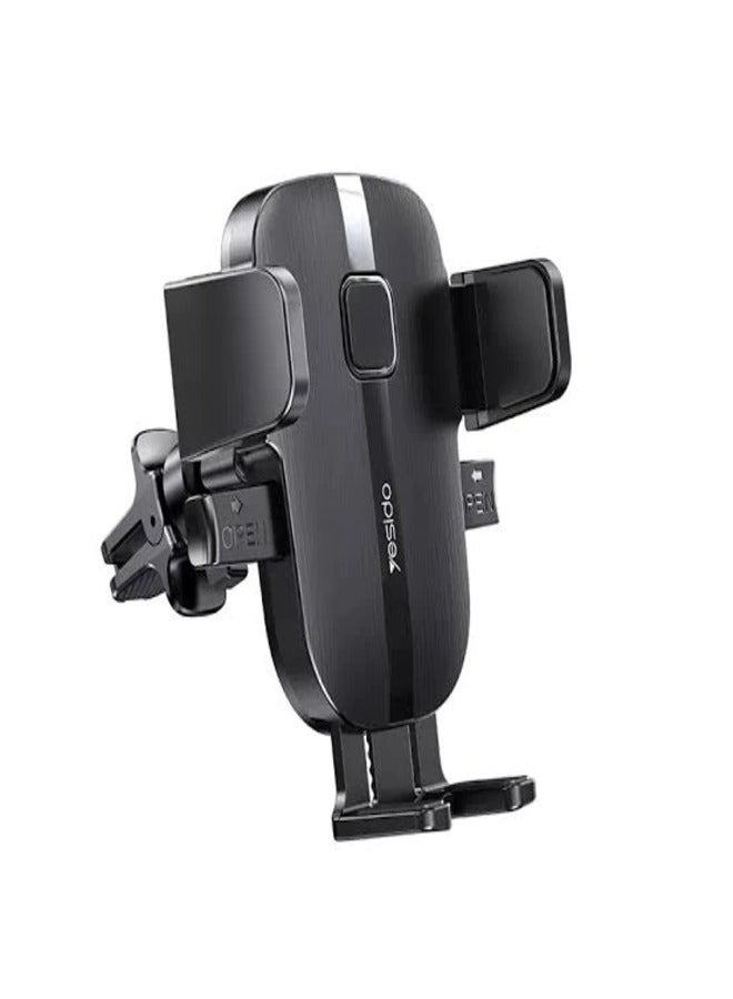 YESIDO C162 Air Outlet Car Phone Holder Bracket 360 Degree Rotatable Cellphone Stand - Image 1