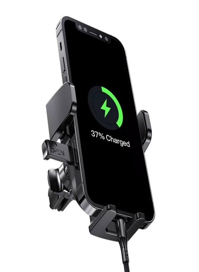 YESIDO C162 Air Outlet Car Phone Holder Bracket 360 Degree Rotatable Cellphone Stand - Image 5