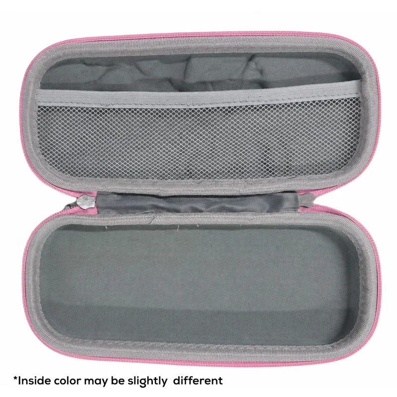 كوكوبي Cocobee Pink Princess Pencil Case With Internal Mesh Pocket, Sturdy Build, Zipper Closure – Girls, 3+ Years, Multicolor