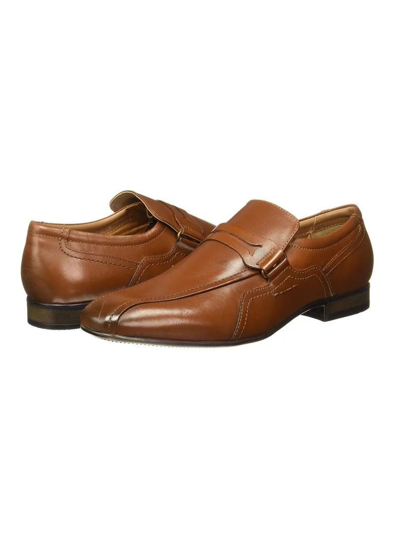 RUOSH Mens Genuine Leather Slip on Dress Shoes Oxfords Derby Formal Business Party Occasion Modern Styling