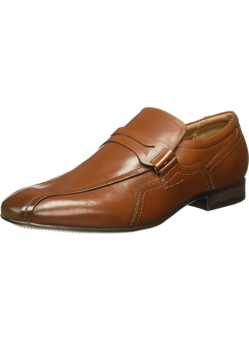 RUOSH Mens Genuine Leather Slip on Dress Shoes Oxfords Derby Formal Business Party Occasion Modern Styling