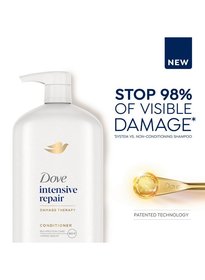 دوف مجموعة دوف لإصلاح الشعر التالف، مكونة من 4 قطع، بلسم مع مركب بيو ريستور، 31 أونصة - Image 2
