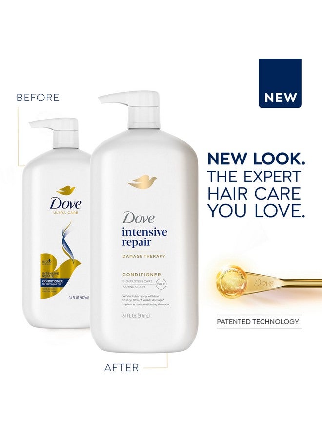 دوف مجموعة دوف لإصلاح الشعر التالف، مكونة من 4 قطع، بلسم مع مركب بيو ريستور، 31 أونصة - Image 3