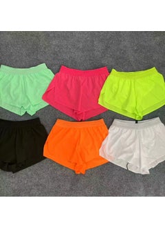 Generic High-Quality Marathon Shorts Breathable Quick-Dry orange red  - Image 1
