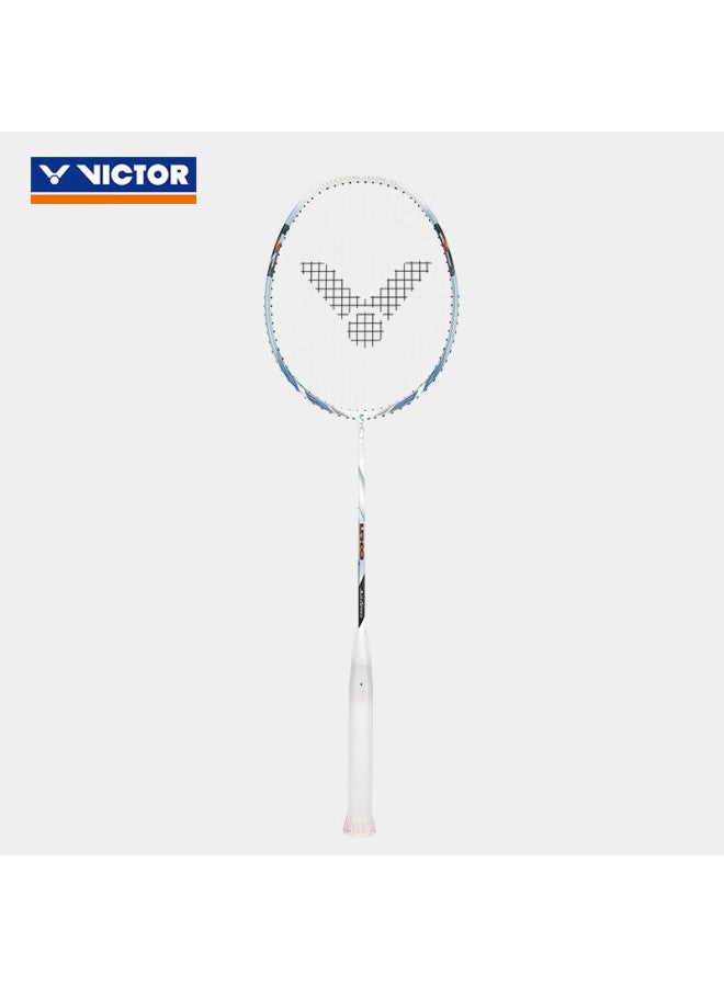 Victor Badminton Racket, Single Racket, For Men And Women, Full Carbon Fiber, 4u, For Competition, Training, Advanced Level, Speed Racket, Shensu Ars-58
