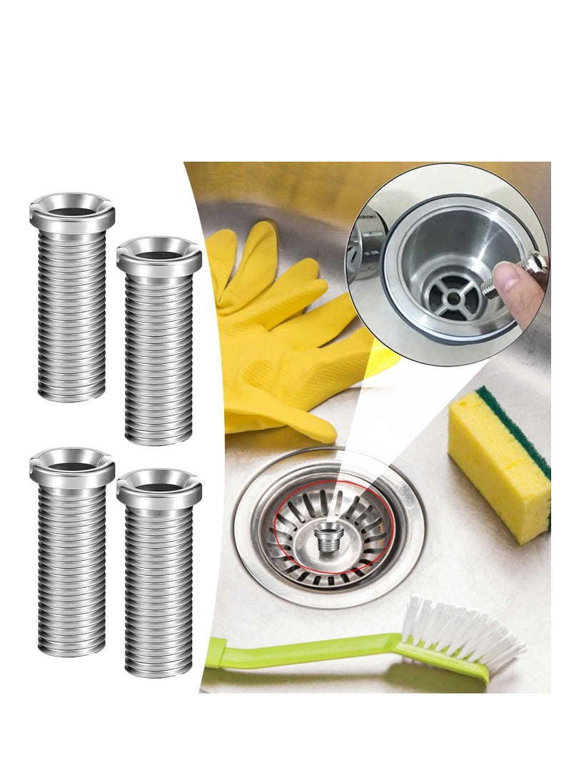 Oasisgalore 4 Pcs Sink Basket Screw 35 mm Kitchen Sink Drain Strainer Hollow Screw M12 Sink Bolt Screw for Strainer Plug  - Image 4