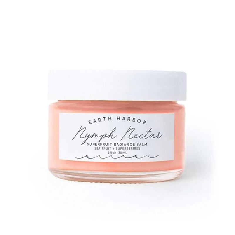 Earth Harbor | NYMPH NECTAR Superfruit Radiance Balm | Deep Moisturizer and Sleeping Mask | Superberries + Sea Fruit | 100% Natural + Vegan | 1 oz - Image 1
