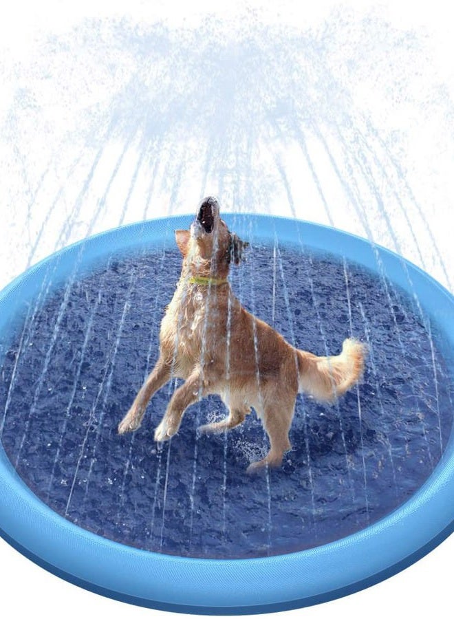 Generic Dog Bath pad, Cats Bath pad, Pets to Have Fun in Summer hot Day, Durable Foldable (150cm)  - Image 3