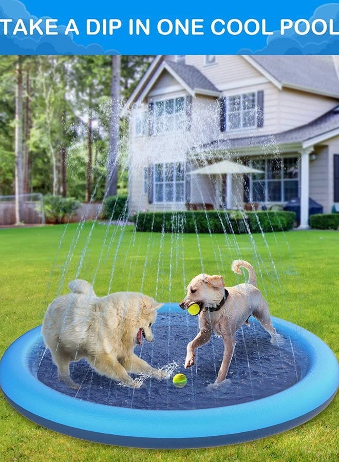 Generic Dog Bath pad, Cats Bath pad, Pets to Have Fun in Summer hot Day, Durable Foldable (150cm)  - Image 4