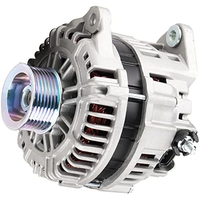 ILONPA Alternator Replacement Compatible with 2005 2006 2007 Nissan Frontier, 05-07 Pathfinder, 05-07 Xterra Replace AHI0115, LR1110-725, 23100-EA201 - Image 1