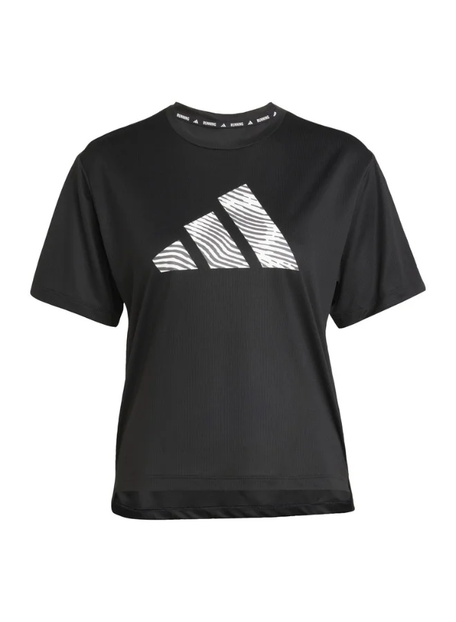 Adidas Adidas Adi365 E Bl T W W Black Running T-Shirts For Women