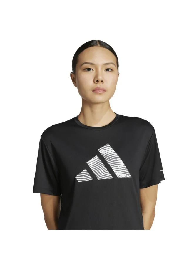 Adidas Adi365 E Bl T W W Black Running T-Shirts For Women