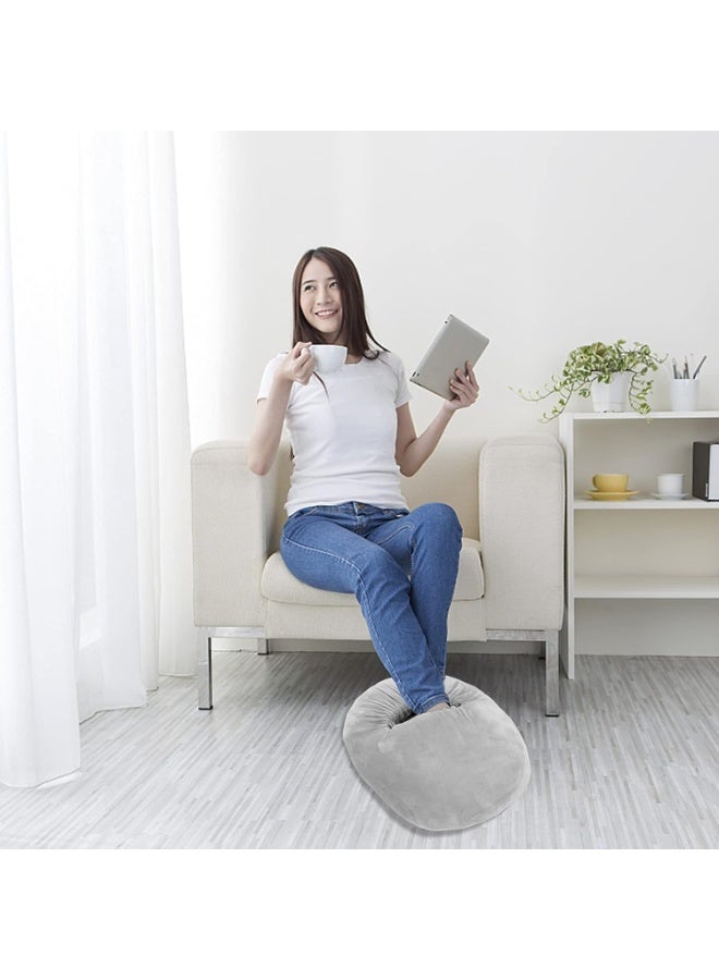 دفاية قدم كهربائية تعمل عبر USB – وسادة تدفئة ناعمة ومريحة – مثالية للمنزل والمكتب - Image 3