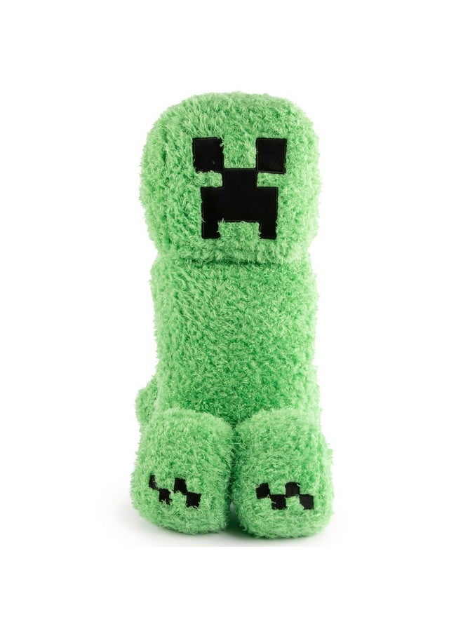 Jay Franco Minecraft Plush Pillow Buddy - Soft Plushie Stuffed Pillow, 19 Inches, Green - Creeper 03 - Image 1