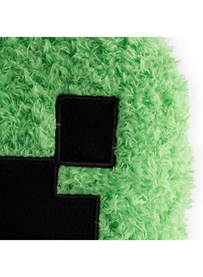 Jay Franco Minecraft Plush Pillow Buddy - Soft Plushie Stuffed Pillow, 19 Inches, Green - Creeper 03 - Image 4