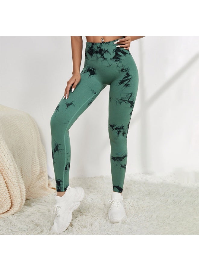 Yoga Pants Fitness Women Cycling Gym Seamless Tights Sports Leggings High Waist  Trousers Workout Sports Wear  - Image 1