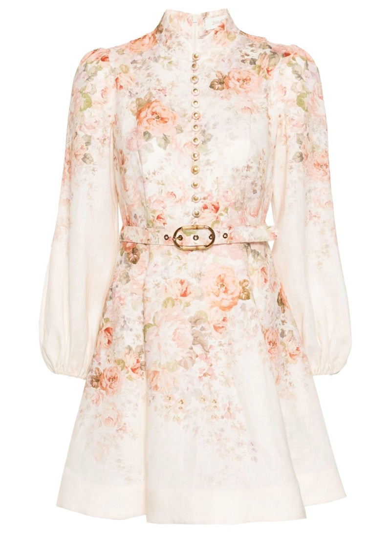 ZAGHOU Spring Blossom Mini Dress - Image 2