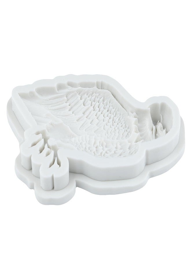 QDMOLDS قالب سيليكون على شكل نسر من QDMOLDS، قوالب شوكولاتة وفوندان لتزيين الكيك، زينة كب كيك بالشوكولاتة، حلوى، طين بوليمر، عجينة سكر. - Image 4