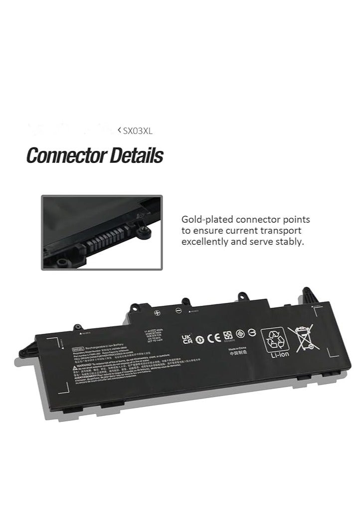 Terabyte Compatible SX03XL Battery For HP HSTNN-DB9S HSTNN-DB9P HSTNN-IB9I L78125-005 L77689-2B1 L77689-2B2 L77689-172 - Image 3