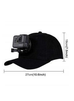 بولوز j-shaped هوك قبعة بيسبول على gopro هيرو / هيرو 6 وغيرها من الكاميرات  - Image 4
