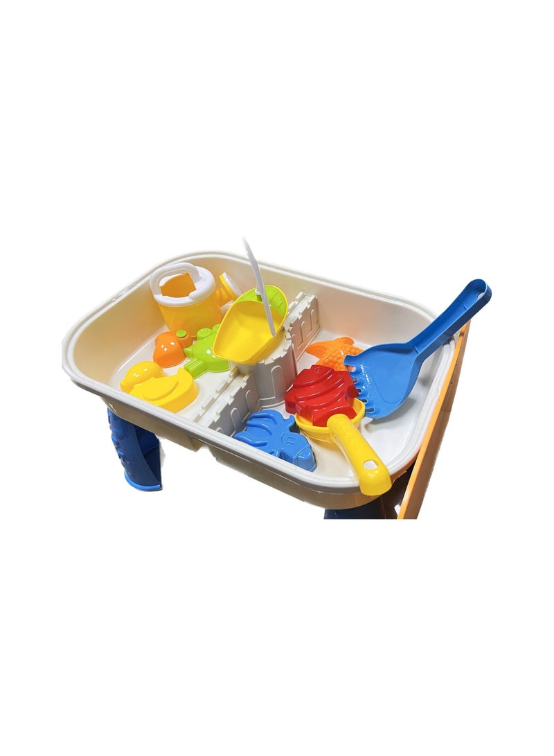 AMERTEER Sand and Water Table Set with Lid Cover Beach Toys Outdoor - Image 3