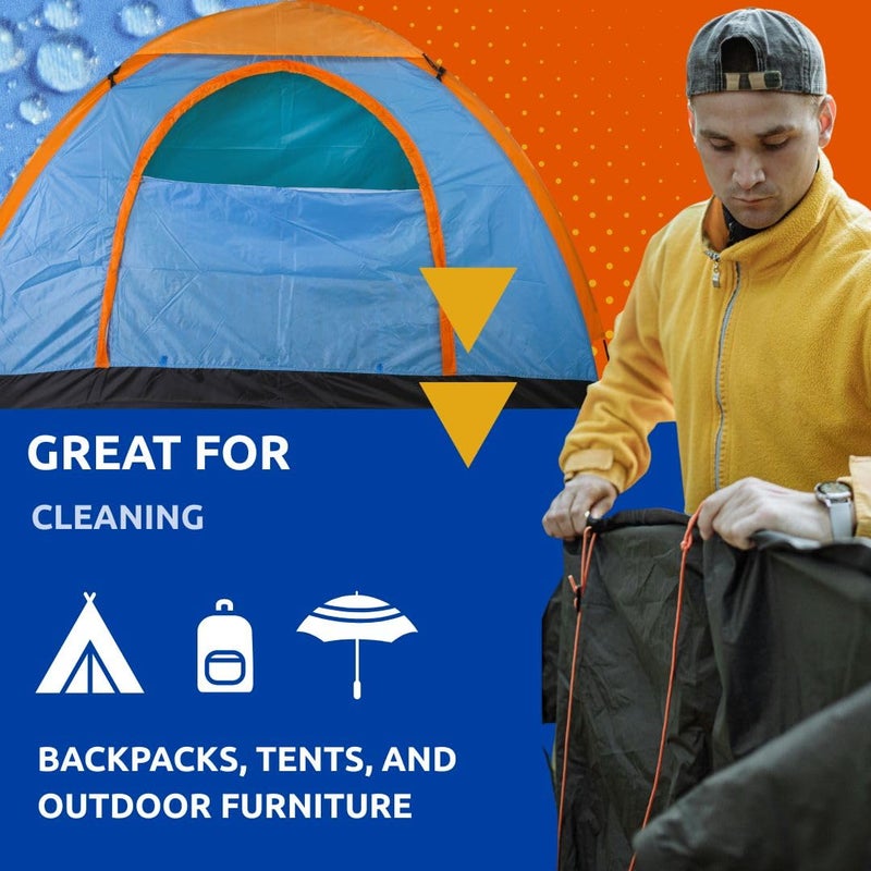 Nikwax Tent & Gear SolarWash, Cleaning, Waterproofing and UV Protector, Cleaner, Maintenance, Restores DWR Water Repellency on Outdoor Gear, Rain Fly, Canvas, Covers, Tarps, Backpacks, Accessories - Image 2