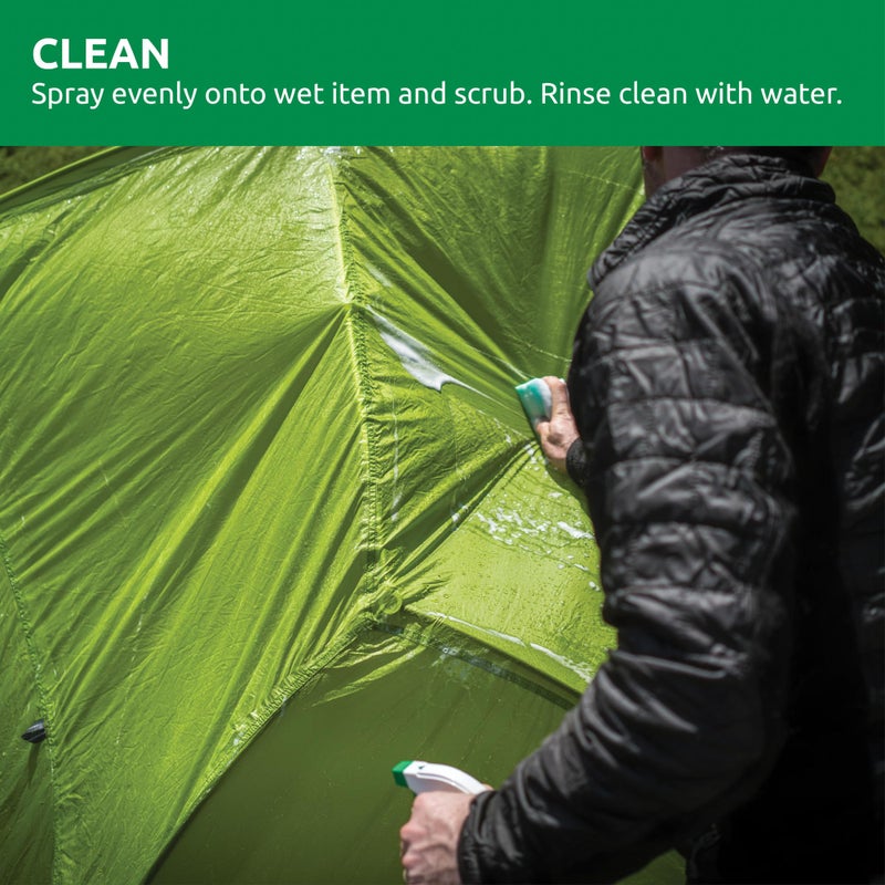 Nikwax Tent & Gear SolarWash, Cleaning, Waterproofing and UV Protector, Cleaner, Maintenance, Restores DWR Water Repellency on Outdoor Gear, Rain Fly, Canvas, Covers, Tarps, Backpacks, Accessories - Image 4