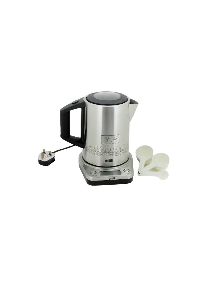 Deem Karak Tea MakerAlQatt AlAsiri version smart control pane 1.2L10001200W  - Image 1