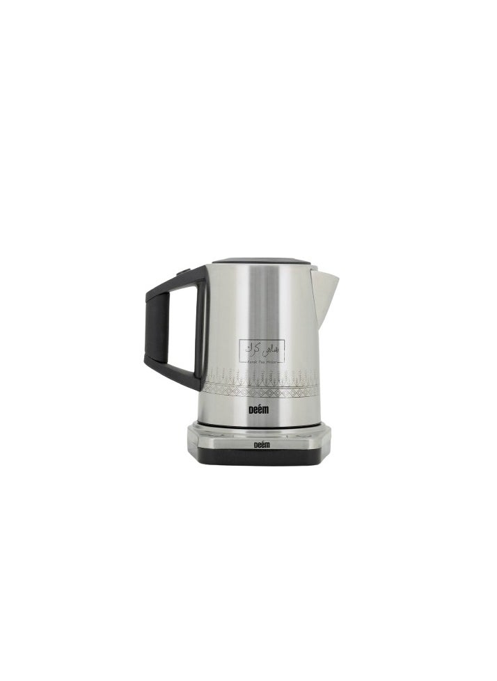 Deem Karak Tea MakerAlQatt AlAsiri version smart control pane 1.2L10001200W  - Image 2
