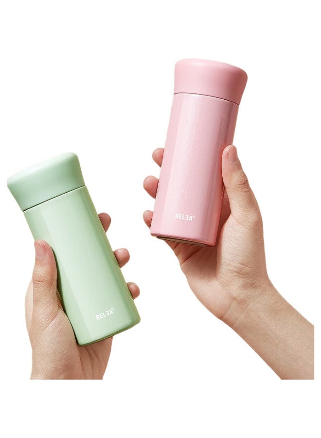 RELEA Wusheng Insulated Mug, Women'S Water Bottle, Mini Cup, Portable Cup, Student Personal Cup, 316 Stainless Steel Pocket Cup, Gift - Image 2