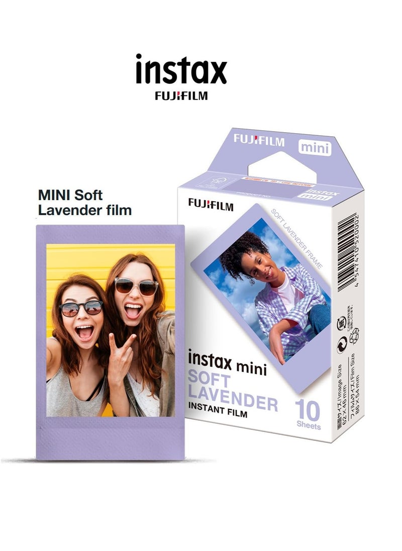 FUJIFILM instax instant mini film 10 shot pack, Soft Lavender  - Image 2