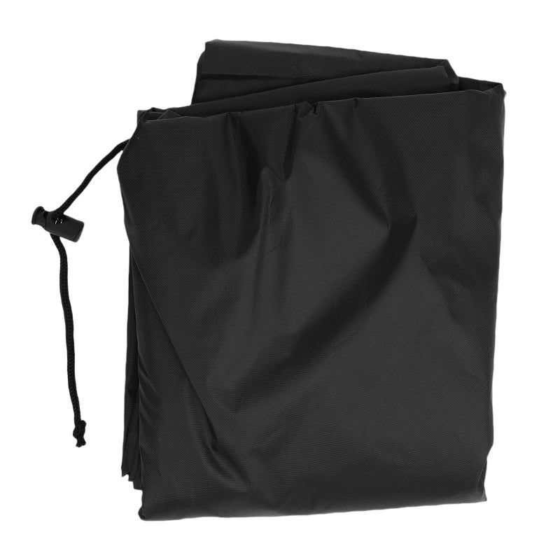 Full Length Mirror Dust Cover 210D Polyester Silver Coated Water Proof Floor Mirror Cover Protector for Indoor Black - Image 3