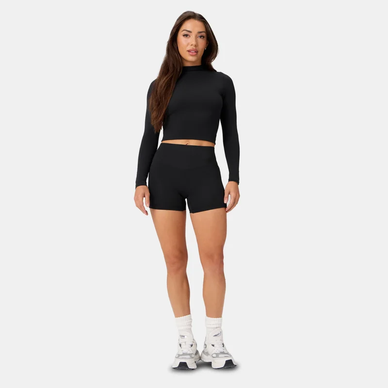 Fabletics Black Women's Seamless Essential T-Shirt for Women | Best Price UAE