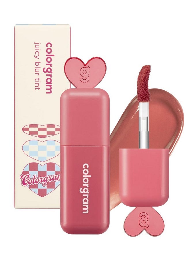 COLORGRAM تلوين شفاه جوسي بلور 06 خوخ الربيع يومي شبه مطفي شبه لامع طويل الأمد مرطب قابل للبناء والخلط عالي الصبغة (0.12 أونصة سائلة) - Image 1