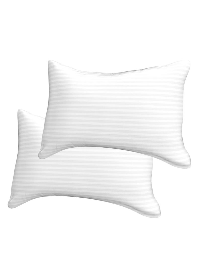 Sleep night Floral 6 Piece 2 Pillows and 4 Pillow Case Set 50x75cm - Image 3