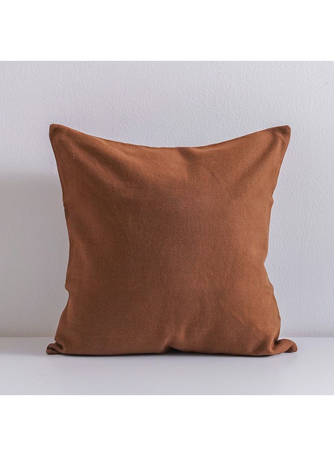 دانوب هوم غطاء وسادة دانوب هوم جليم بلون بني  سم قطن - Image 1